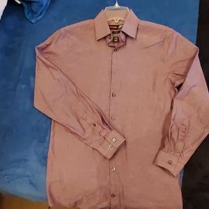 Mens Slim stretch dress shirt